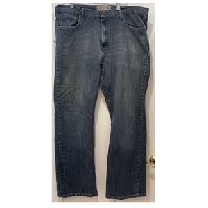 Wrangler Jeans Co Relaxed Boot Cut Blue Jeans Men’s Size 38x30